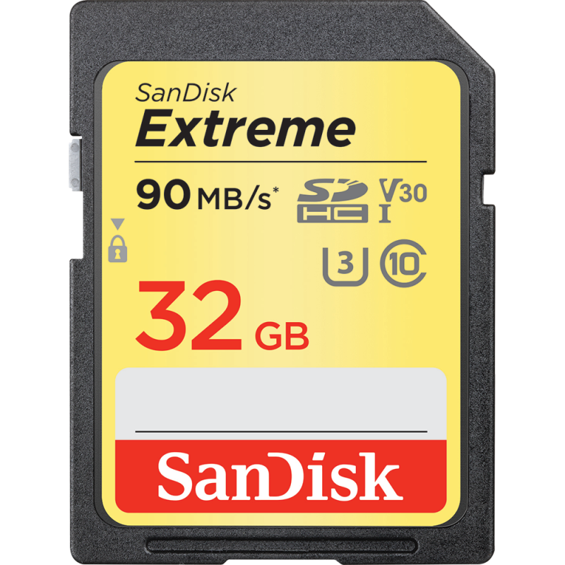 SanDisk Extreme SDHC Class10 UHS-I 100MB/s 32GB (SDSDXVT-032G-GNCIN) карта памяти