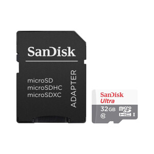 SanDisk Ultra microSDHC UHS-I 32GB Class10 553x (SDSQUNR-032G-GN3MN) карта памяти