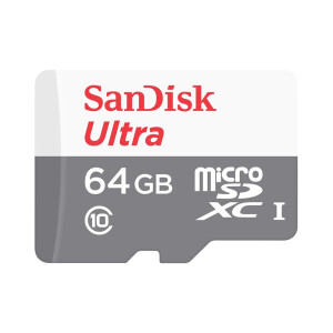 SanDisk Ultra microSDXC UHS-I 64GB Class10 533x (SDSQUNR-064G-GN3MA) карта памяти