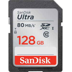 SanDisk Ultra SDXC Class10 UHS-I 120MB/s 128GB (SDSDUN4-128G-GN6IN) карта памяти