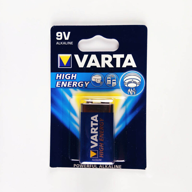 Varta E 9V Krona High Energy элемент питания тип крона 1шт.