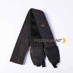 Fotokvant STR-33 ремень для фотоаппарата тканевый серый