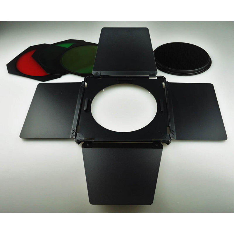 Fotokvant BD18 шторки с цветными фильтрами для рефлектора 18 см