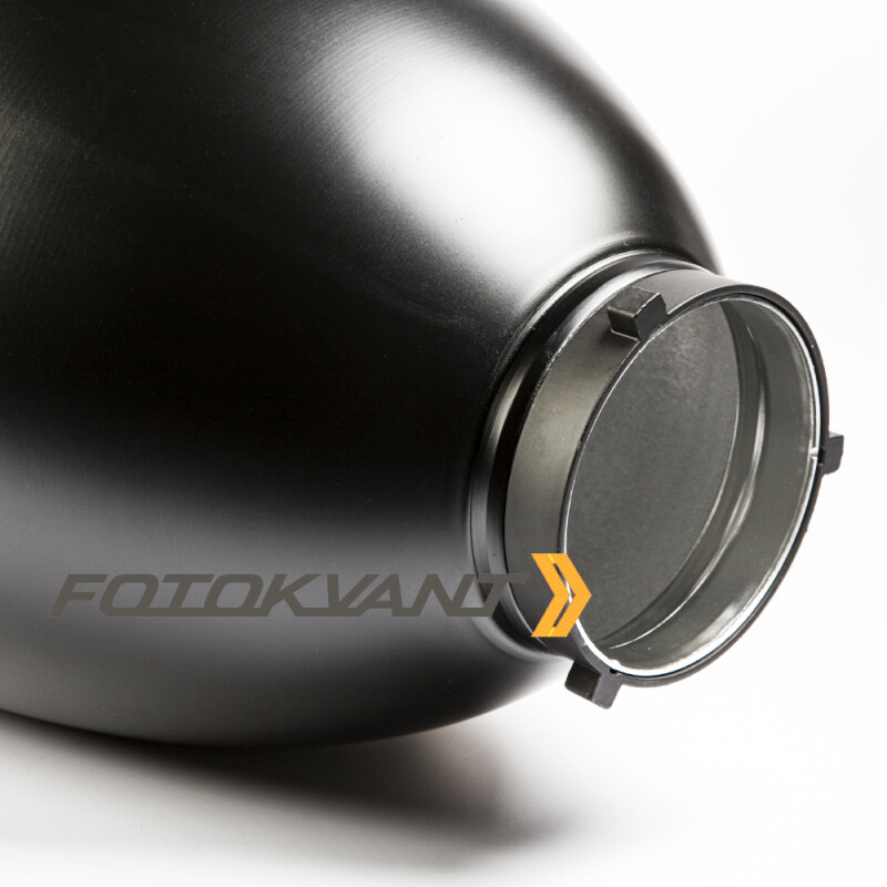 Fotokvant RF-28BW телерефлектор 45 градусов с сотами с байонетом Bowens 28 см или 11 дюймов