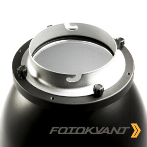 Fotokvant RF-28EL телерефлектор 45 градусов с байонетом Elinchrom 28 см или 11 дюймов