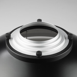 Fotokvant SR-420S-HE софтрефлектор универсальный серебряный 42 см c адаптером Hensel