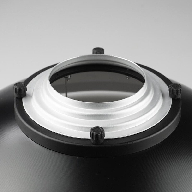 Fotokvant SR-420S-HE софтрефлектор универсальный серебряный 42 см c адаптером Hensel