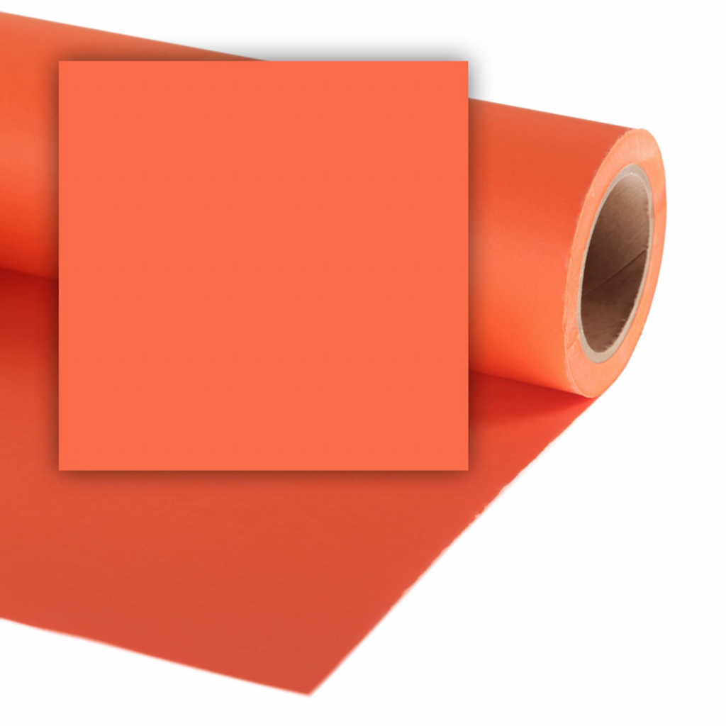 Colorama CO547 Pumpkin бумажный фон 1,35х11 м цвет рыжий Colorama CO547 Pumpkin бумажный фон 1,35х11 м цвет рыжий