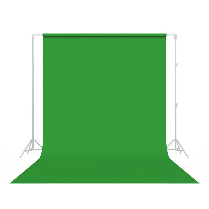 Colorama CO933 Chromagreen бумажный фон 2.18x11 м зеленый хромакей