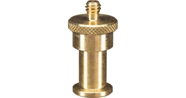 Manfrotto 195 переходник с штифта 5/8" на резьбу 1/4"