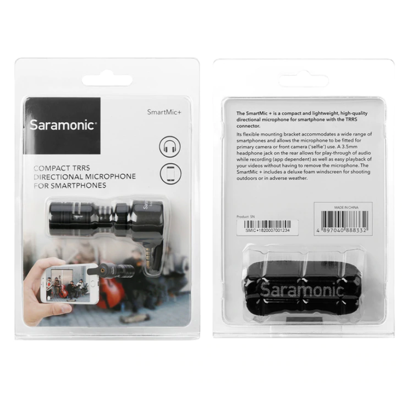 Saramonic SmartMic+ микрофон для смартфонов