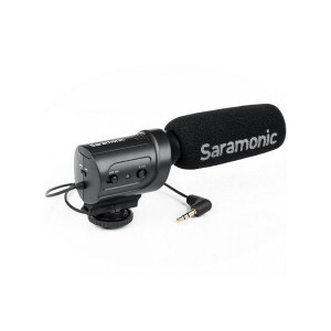 Saramonic SR-M3 микрофон-пушка направленный накамерный с микшером