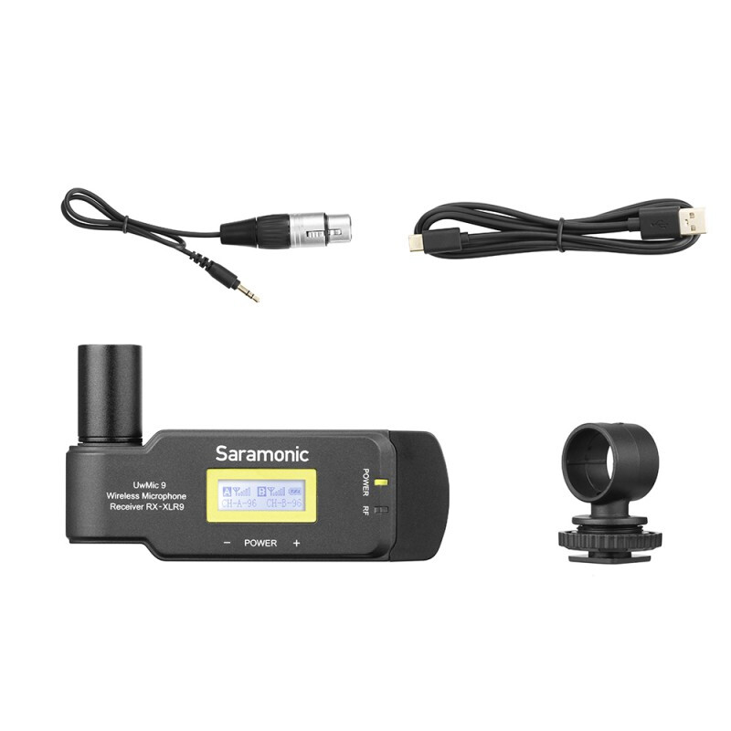 Saramonic UwMic9 RX-XLR9 приемник для UwMic9 двухканальный