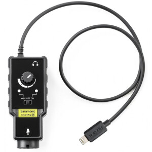 Saramonic SmartRig Di адаптер для микрофона и гитары на Apple Lightning Audio