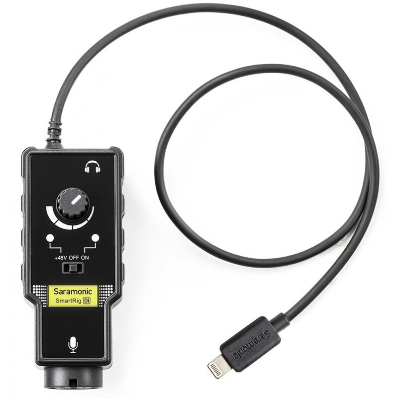 Saramonic SmartRig Di адаптер для микрофона и гитары на Apple Lightning Audio