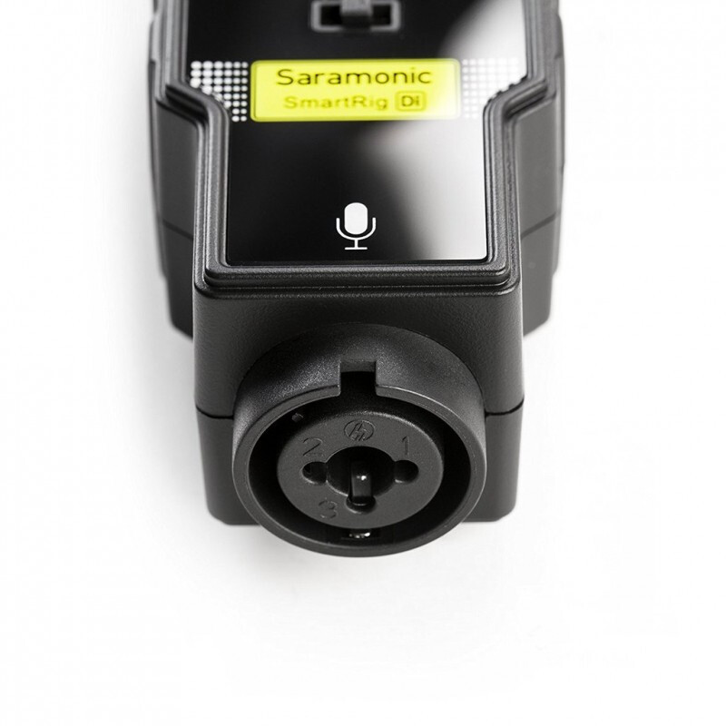 Saramonic SmartRig Di адаптер для микрофона и гитары на Apple Lightning Audio