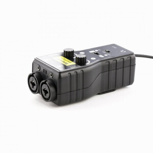 Saramonic SmartRig+ Di адаптер для микрофона и гитары двухканальный на Apple Lightning Audio