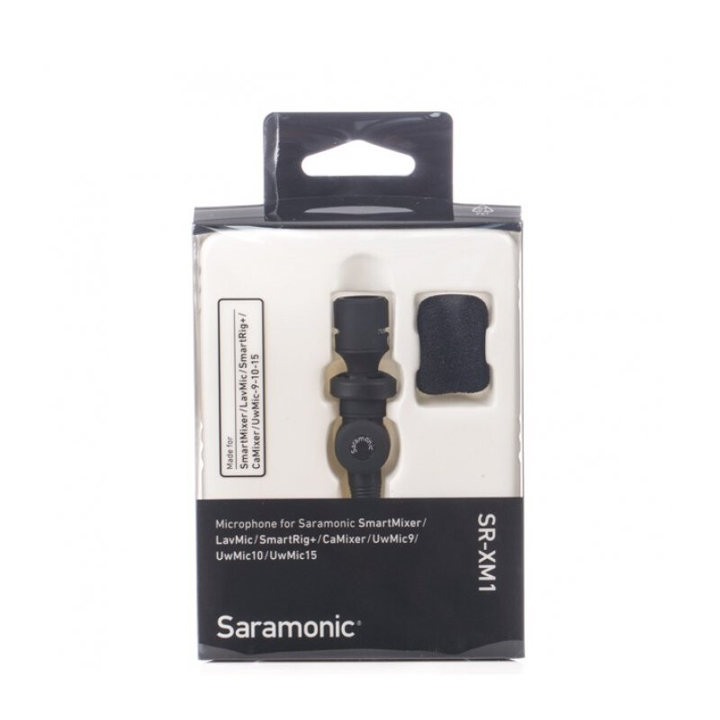 Saramonic SR-XM1 микрофон для радиосистемы UwMic 10-9-15 и микшеров SmartMixer LavMic SmartRig+ Ca