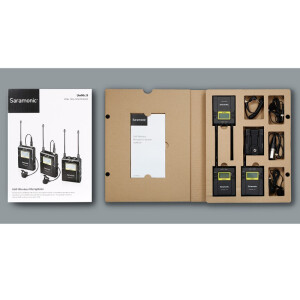 Saramonic UwMic9 TX9+TX9+RX9 радиопетличка с 2 передатчиками и 1 приемником