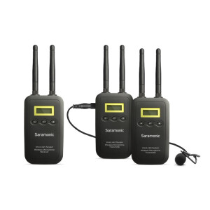 Saramonic VmicLink5 RX+TX+TX цифровая радиосистема с 2 передатчиками и 1 приемником