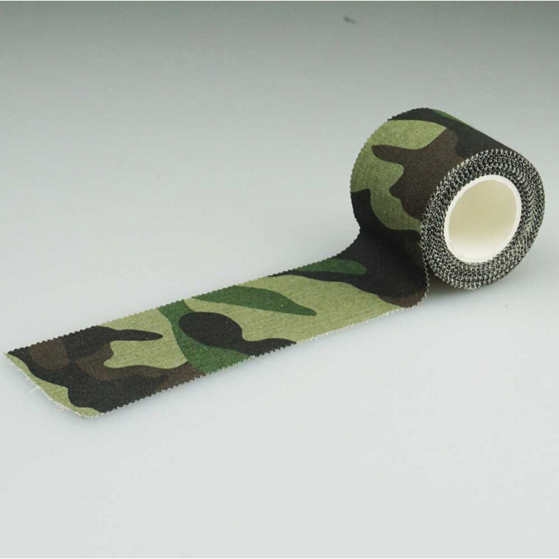 Fotokvant Tape-16 Khaki клейкая лента камуфляжного цвета лесная зелень