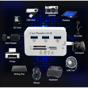 Fotokvant USB-hab-2 картридер+хаб