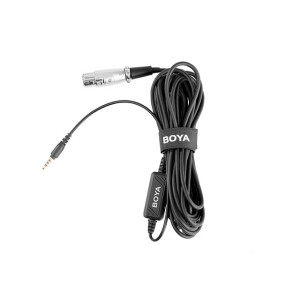 Boya BY-BCA6 XLR микрофонный кабель с разъемом 3.5 мм TRRS для Ipad Iphone Ipod длина 6м
