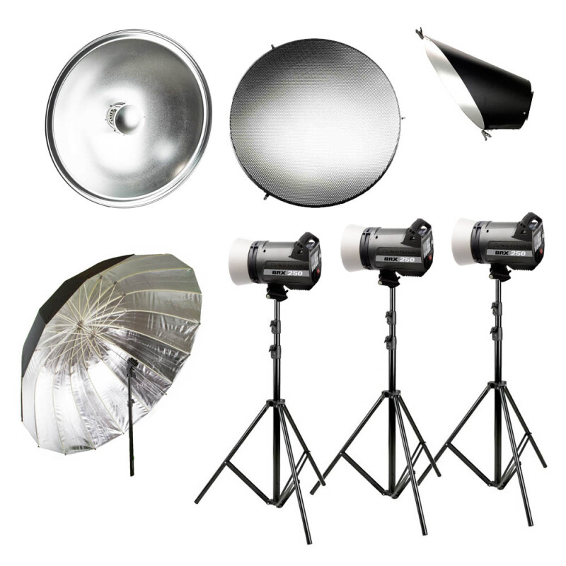 Fotokvant iconic kit Elinchrom BRX 250 комплект импульсного освещения