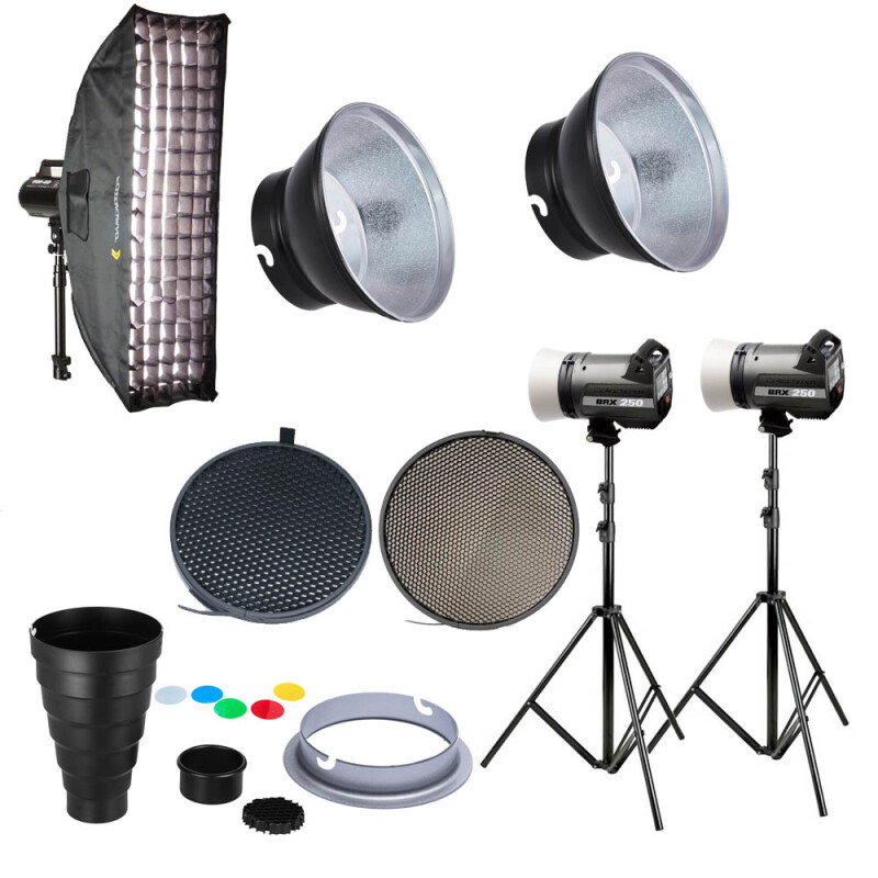 Fotokvant table kit Elinchrom BRX 250 комплект импульсного освещения