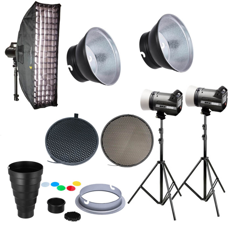 Fotokvant table kit Elinchrom BRX 500 комплект импульсного освещения