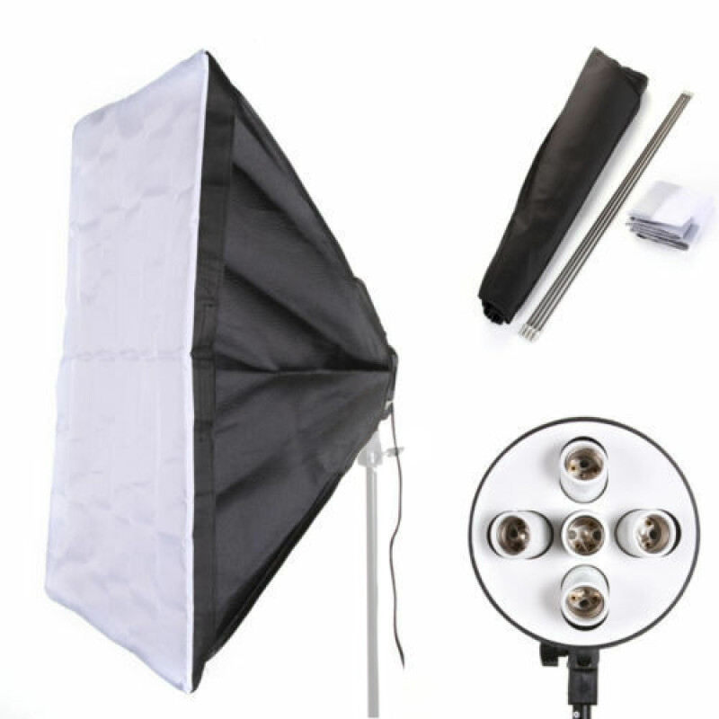 Fotokvant RLH-5-6090 софтбокс 60х90 см с 5 цоколями Е27