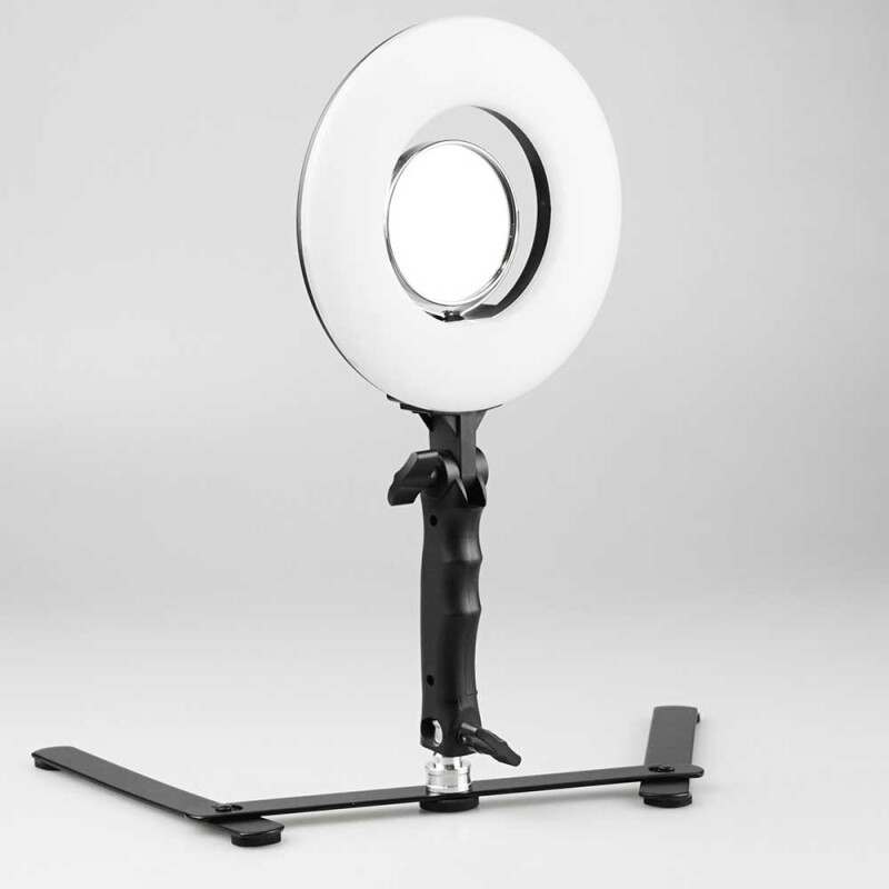 Fotokvant LED-20 RING Kit настольный кольцевой светодиодный осветитель 24 Вт