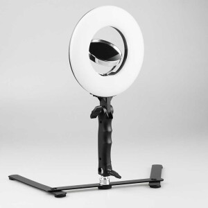 Fotokvant LED-20 RING Kit настольный кольцевой светодиодный осветитель 24 Вт