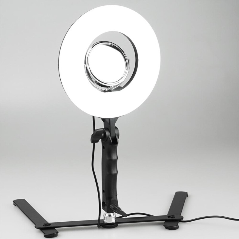 Fotokvant LED-20 RING Kit настольный кольцевой светодиодный осветитель 24 Вт