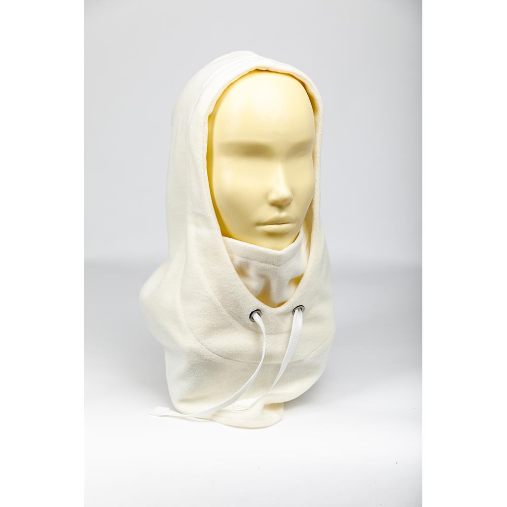 Filmmakers wear Fleece hood цвет молочный, размер L