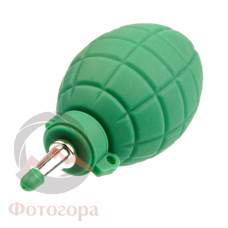 Fotokvant CLE-04GREEN резиновая груша для очистки c серебристым наконечником