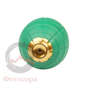 Fotokvant CLE-05GREEN резиновая груша для очистки c золотистым наконечником