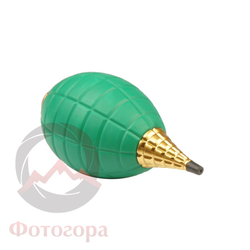 Fotokvant CLE-05GREEN резиновая груша для очистки c золотистым наконечником