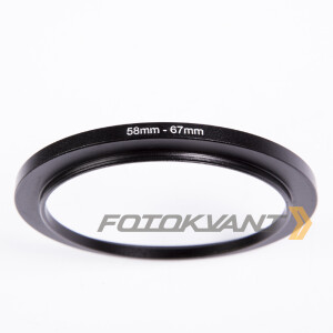 Fotokvant LADU 58-67 повышающее кольцо для фильтров 58-67 мм