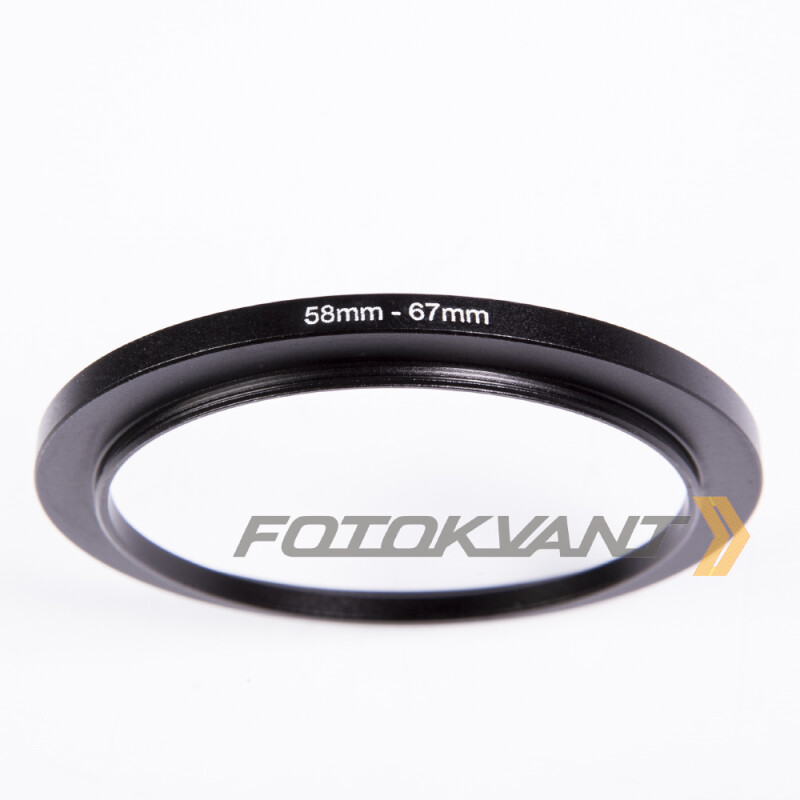Fotokvant LADU 58-67 повышающее кольцо для фильтров 58-67 мм
