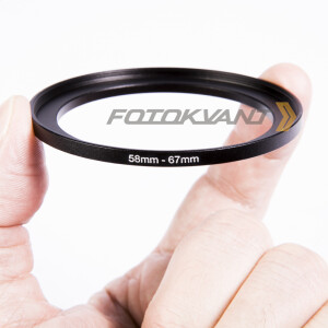 Fotokvant LADU 58-67 повышающее кольцо для фильтров 58-67 мм