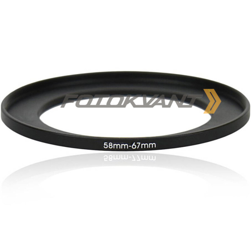 Fotokvant LADU 58-67 повышающее кольцо для фильтров 58-67 мм