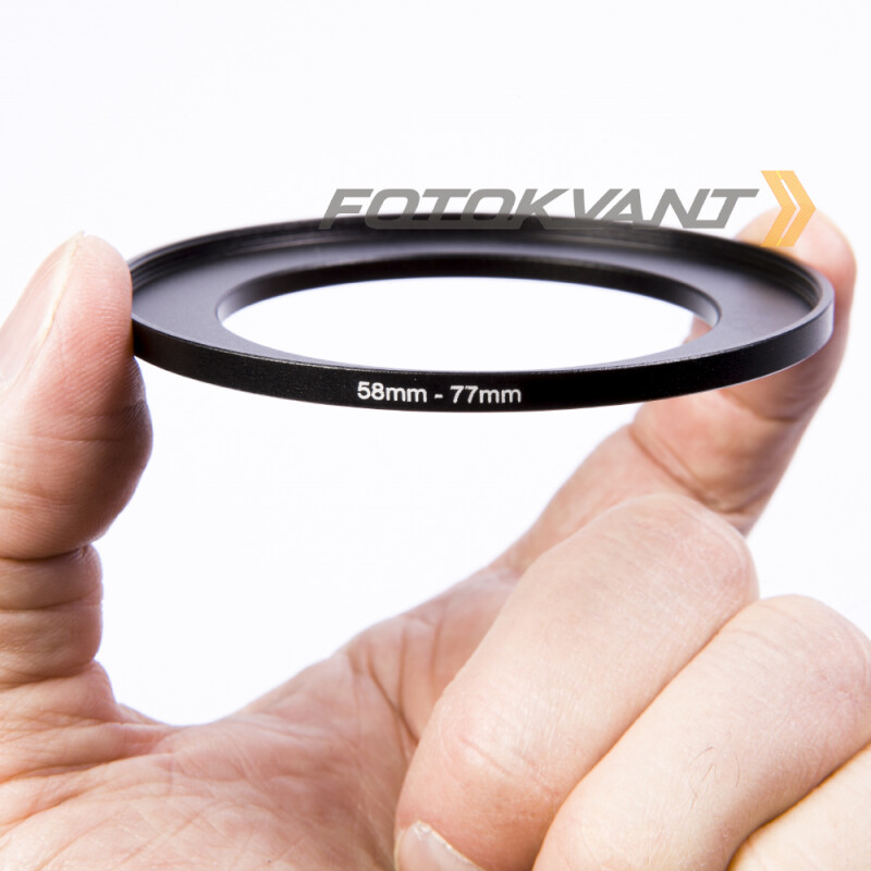 Fotokvant LADU 58-77 повышающее кольцо для фильтров 58-77 мм