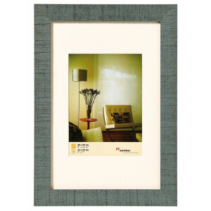 WALTHER HO015T фоторамка 10x15 Home дерево серо-голубая