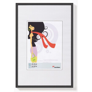 Walther KV015B фоторамка 10x15 N Lifestyle пластик черная