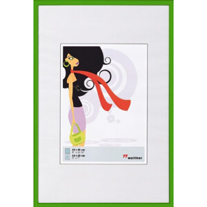 WALTHER KV015K фоторамка 10x15 N.Lifestyle пластик зеленая