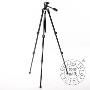 QZSD Q109 черный штатив трансформер с видеоголовой