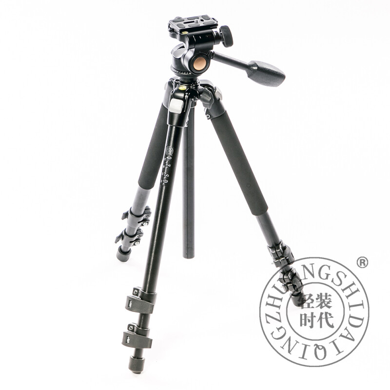 QZSD Q303 черный штатив 141 см с видеоголовой