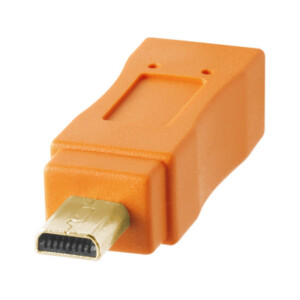 Tether Tools CU8015-ORG TetherPro USB 2.0 to Mini-B 8-Pin 4.6 м Orange кабель