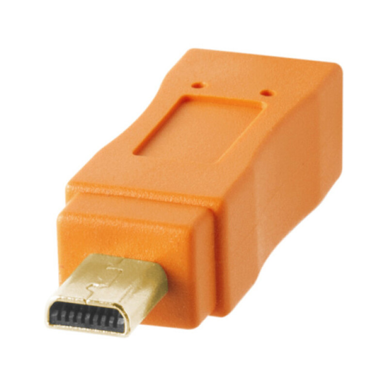 Tether Tools CU8015-ORG TetherPro USB 2.0 to Mini-B 8-Pin 4.6 м Orange кабель